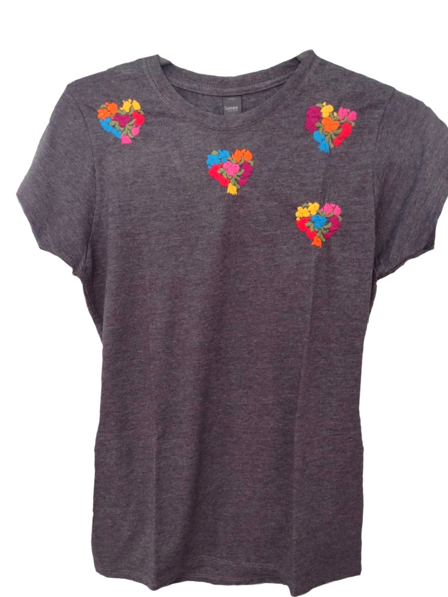 Blusa Corazones